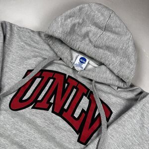 Vintage Y2K NCAA By KA Inc UNLV Rebels Hoodie Sweatshirt - Medium - Las Vegas